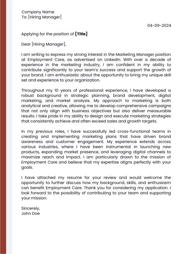 CV Template 11